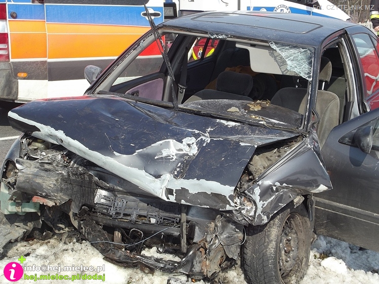 Tragiczny wypadek w Partyni. Droga relacji Mielec - Tarnów była zablokowana