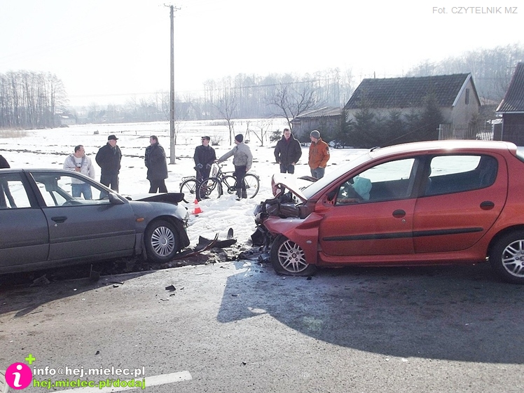 Tragiczny wypadek w Partyni. Droga relacji Mielec - Tarnów była zablokowana