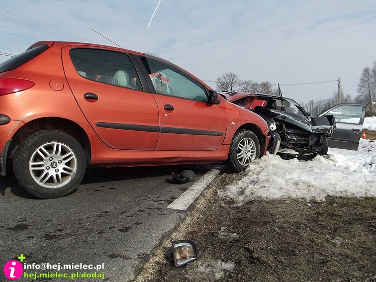 Tragiczny wypadek w Partyni. Droga relacji Mielec - Tarnów była zablokowana