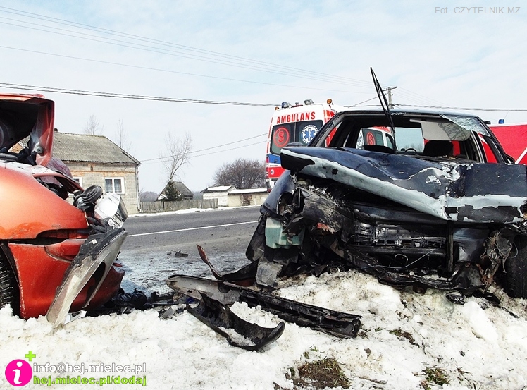 Tragiczny wypadek w Partyni. Droga relacji Mielec - Tarnów była zablokowana