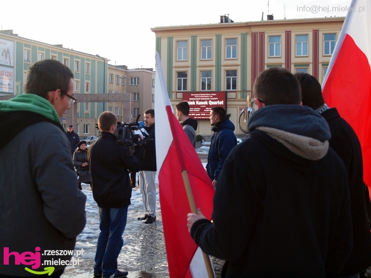 Młodzi mielczanie domagali sie odwołania rządu RP