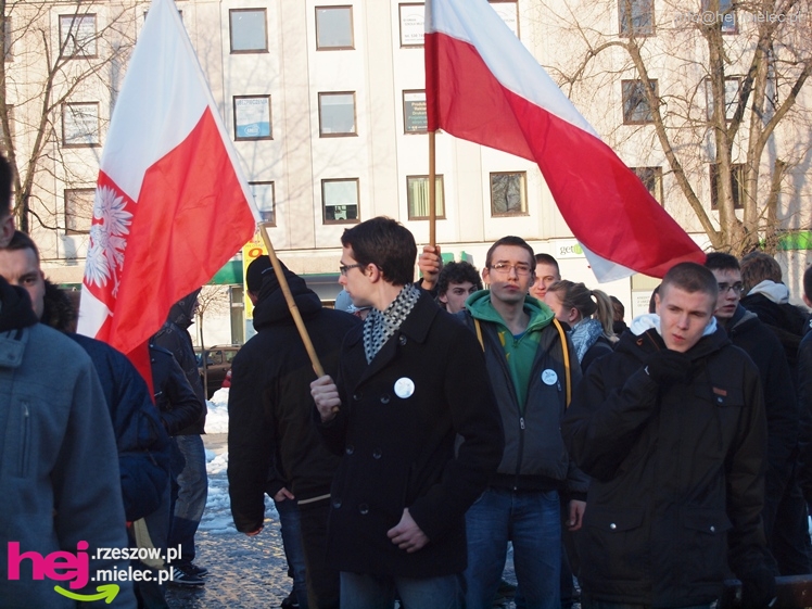 Młodzi mielczanie domagali sie odwołania rządu RP