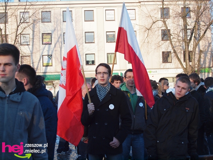 Młodzi mielczanie domagali sie odwołania rządu RP