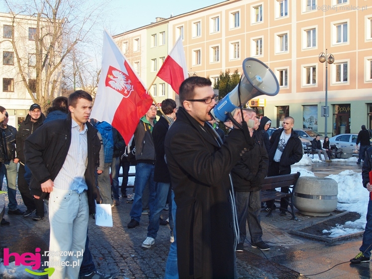 Młodzi mielczanie domagali sie odwołania rządu RP