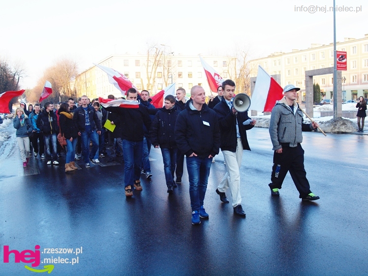 Młodzi mielczanie domagali sie odwołania rządu RP