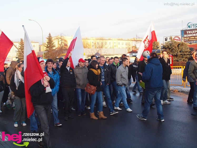 Młodzi mielczanie domagali sie odwołania rządu RP