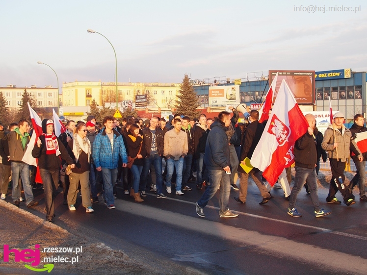 Młodzi mielczanie domagali sie odwołania rządu RP