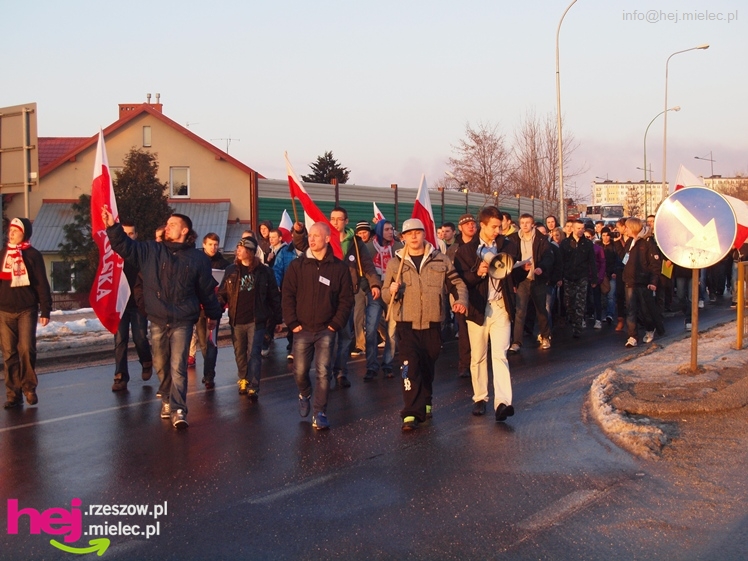 Młodzi mielczanie domagali sie odwołania rządu RP