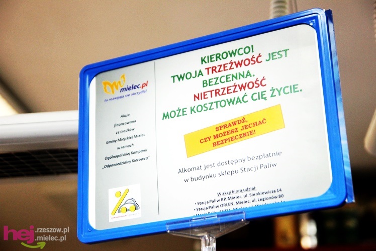 Kolejne testery trzeźwości na mieleckich stacjach. Pomysłem zainteresowana TVP