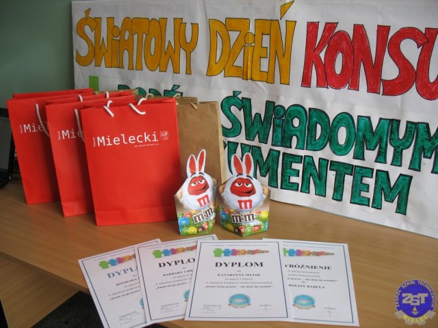Światowy Dzień Konsumenta w Zespole Szkół Technicznych