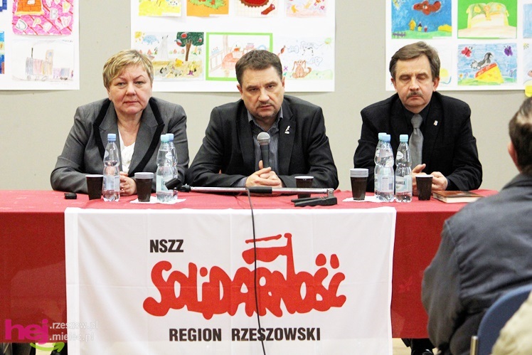 Przewodniczący Solidarności Piotr Duda w Mielcu