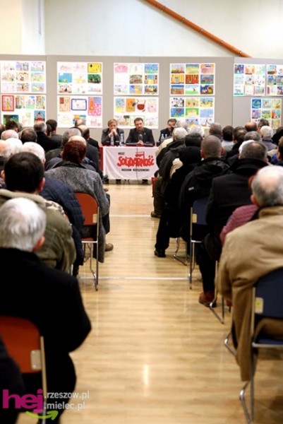 Przewodniczący Solidarności Piotr Duda w Mielcu