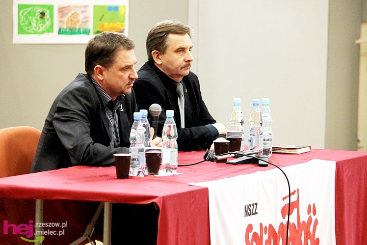 Przewodniczący Solidarności Piotr Duda w Mielcu
