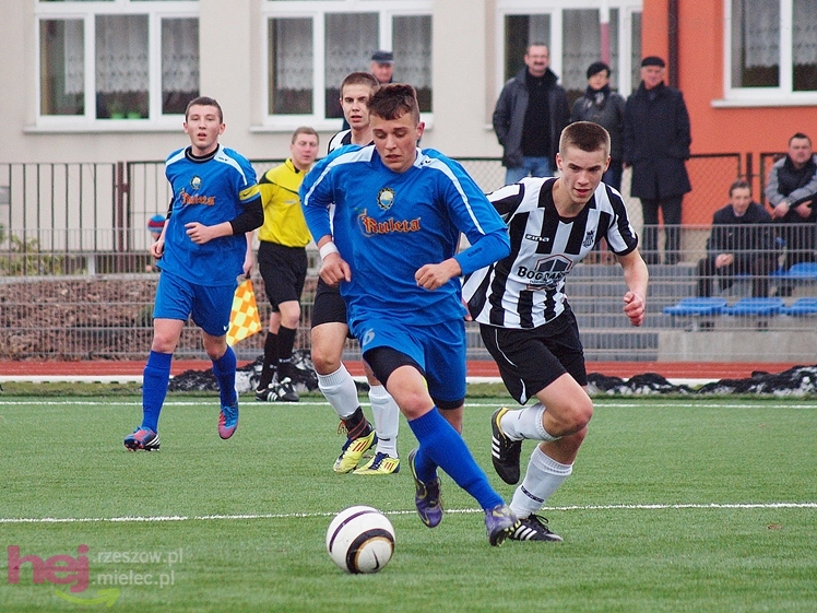 Juniorzy młodsi walczyli z Sandecją Nowy Sącz