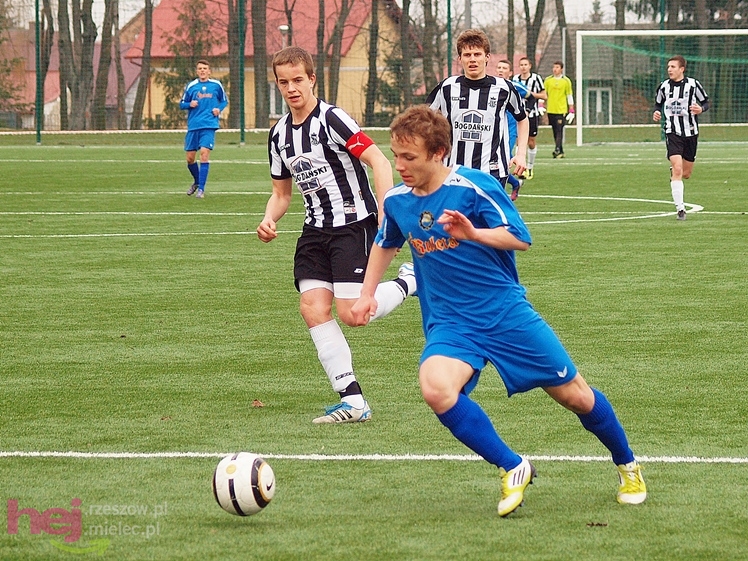 Juniorzy młodsi walczyli z Sandecją Nowy Sącz
