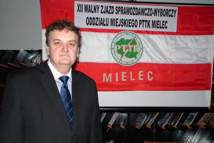 Janusz Wyzina prezesem Oddziału Miejskiego PTTK w Mielcu