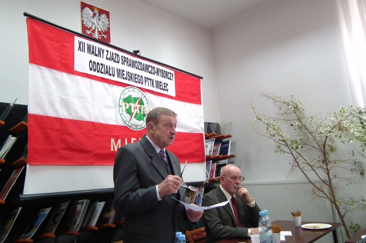 Janusz Wyzina prezesem Oddziału Miejskiego PTTK w Mielcu