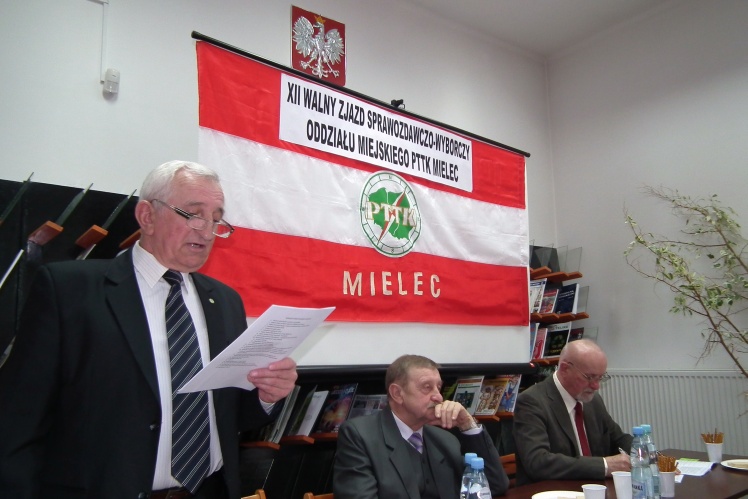 Janusz Wyzina prezesem Oddziału Miejskiego PTTK w Mielcu