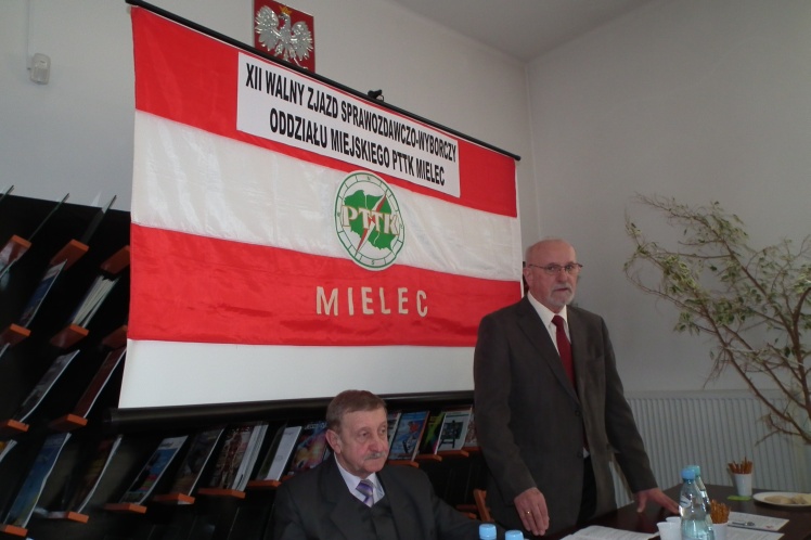 Janusz Wyzina prezesem Oddziału Miejskiego PTTK w Mielcu