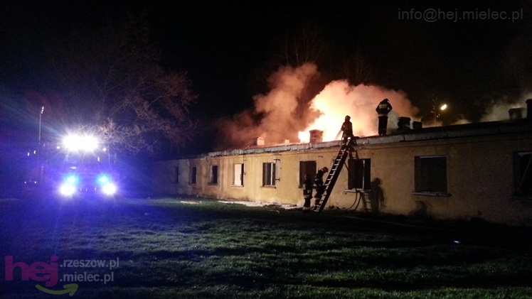 Trzeci pożar baraku na MMR