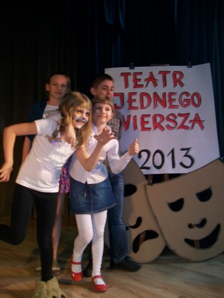 Po raz szesnasty  ?Teatr Jednego Wiersza? gromadził dzieci w SDK