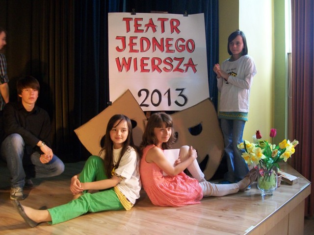 Po raz szesnasty  ?Teatr Jednego Wiersza? gromadził dzieci w SDK