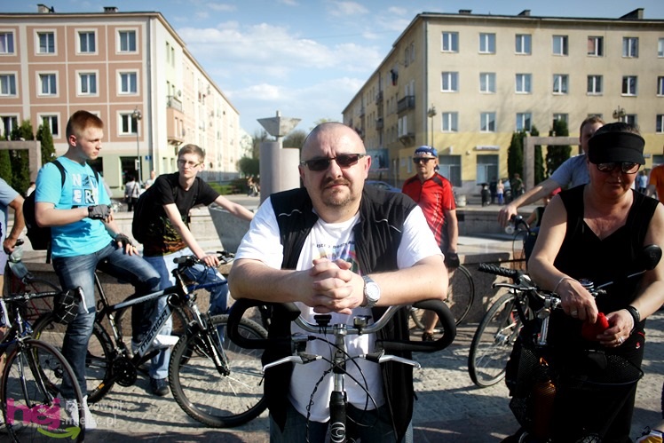 Pierwsza w 2013 Masa Krytyczna pojechała ulicami Mielca