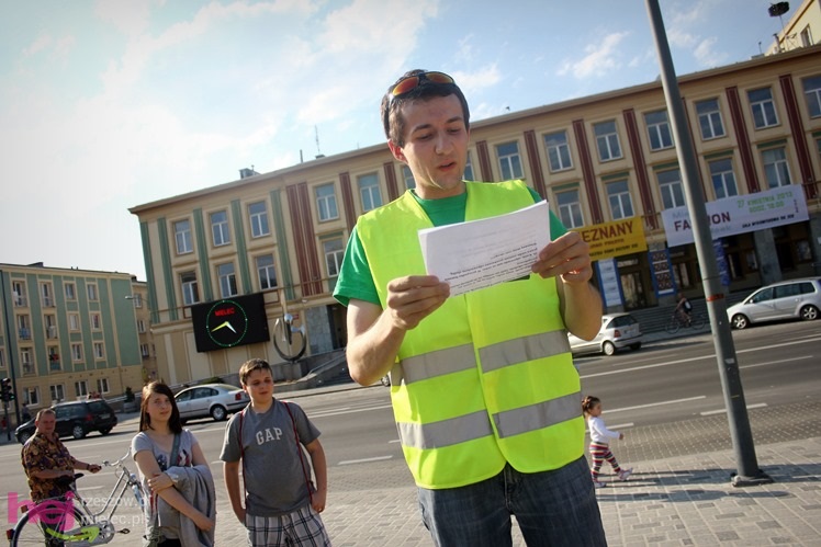Pierwsza w 2013 Masa Krytyczna pojechała ulicami Mielca