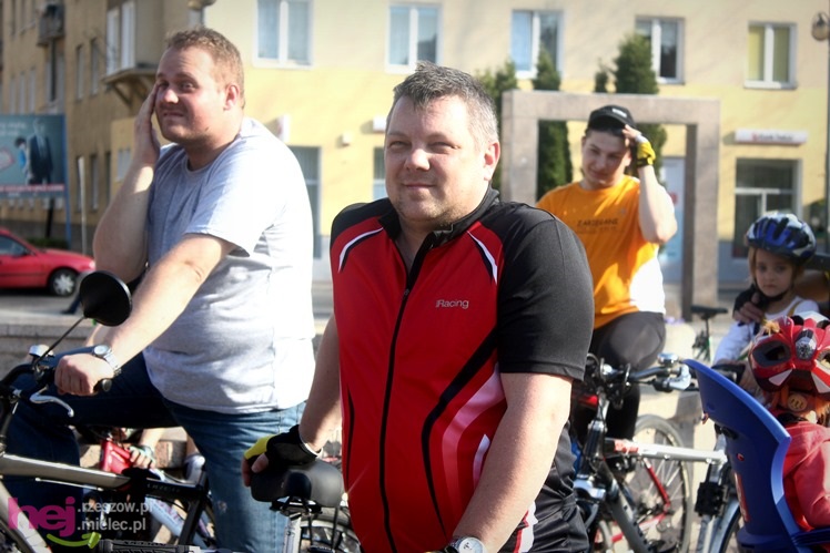 Pierwsza w 2013 Masa Krytyczna pojechała ulicami Mielca