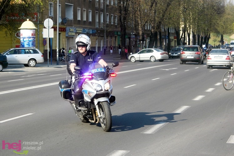 Pierwsza w 2013 Masa Krytyczna pojechała ulicami Mielca