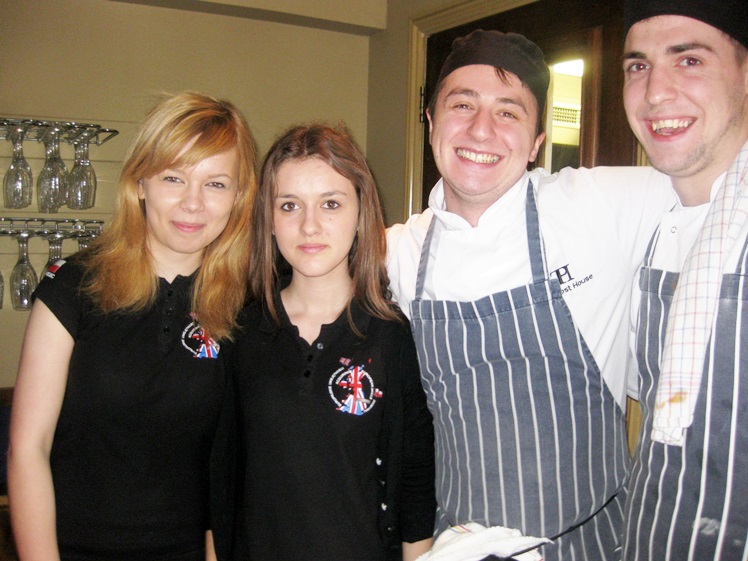 Finał praktyk w Anglii pierwszej grupy uczniów ZSE