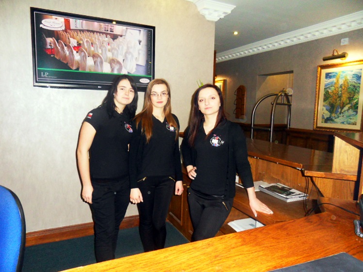 Finał praktyk w Anglii pierwszej grupy uczniów ZSE