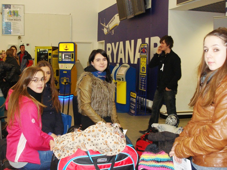 Finał praktyk w Anglii pierwszej grupy uczniów ZSE