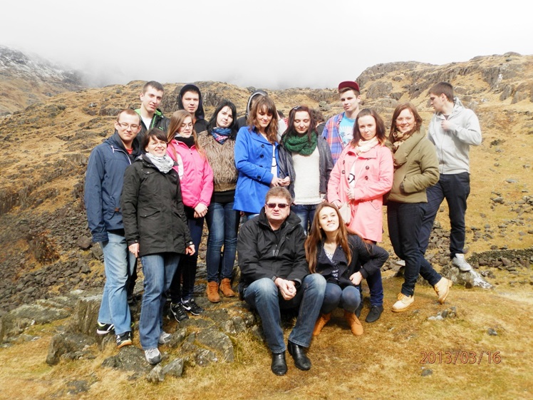 Finał praktyk w Anglii pierwszej grupy uczniów ZSE