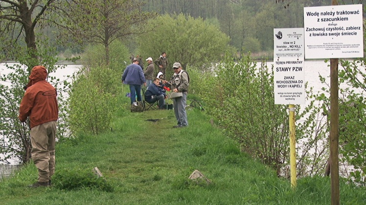 Wędkarze w swoim żywiole. Udane zawody w Rzemieniu
