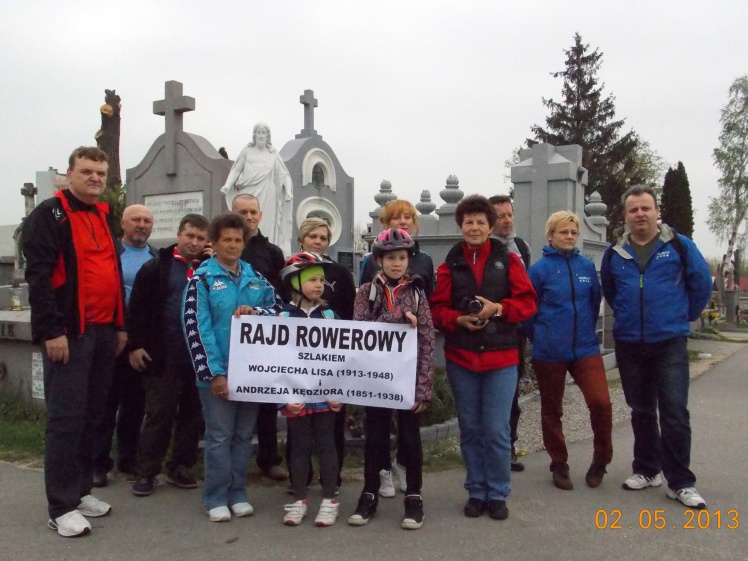 Rajd Rowerowy szlakiem Wojciecha Lisa i Andrzeja Kędziora