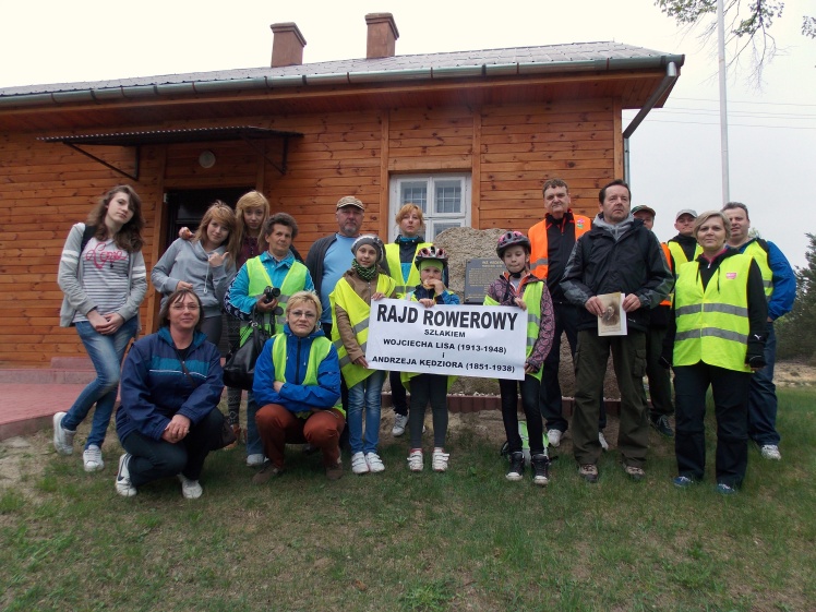 Rajd Rowerowy szlakiem Wojciecha Lisa i Andrzeja Kędziora