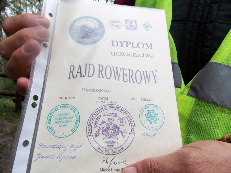 Rajd Rowerowy szlakiem Wojciecha Lisa i Andrzeja Kędziora