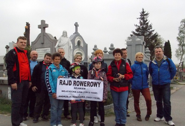 Pojechali śladami Wojciecha Lisa (1913-1948) i Andrzeja Kędziora  (1851-1938)
