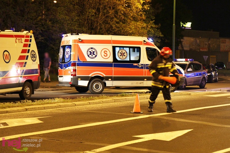 Tragiczny wypadek na Al. Kwiatkowskiego w Mielcu. Nie żyje 52-letni mężczyzna