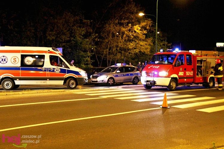 Tragiczny wypadek na Al. Kwiatkowskiego w Mielcu. Nie żyje 52-letni mężczyzna