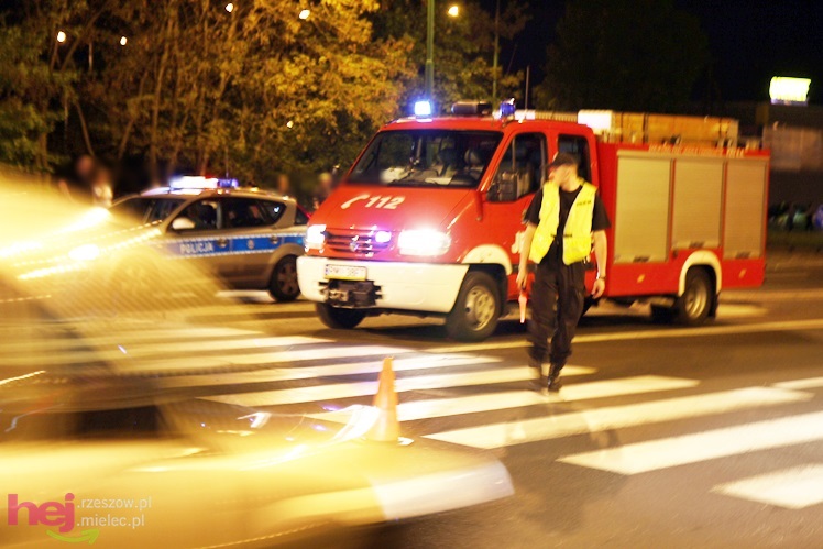 Tragiczny wypadek na Al. Kwiatkowskiego w Mielcu. Nie żyje 52-letni mężczyzna