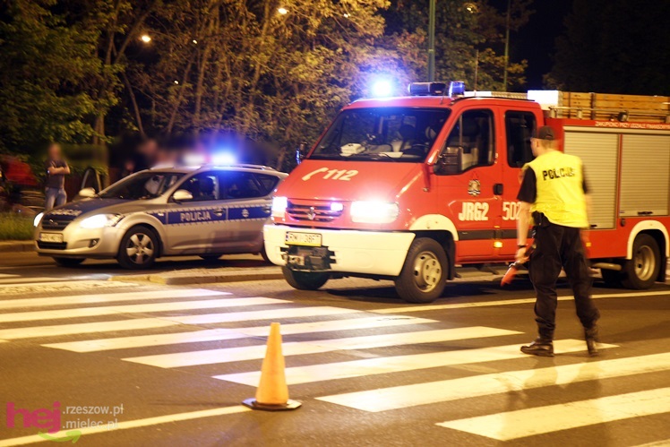 Tragiczny wypadek na Al. Kwiatkowskiego w Mielcu. Nie żyje 52-letni mężczyzna