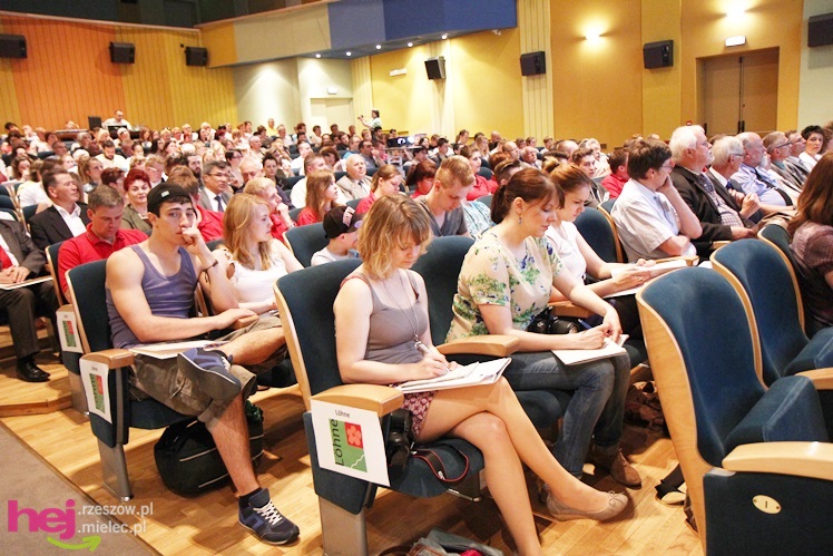 Partnerzy Mielca z Niemiec, Węgier i Francji na wspólnej konferencji