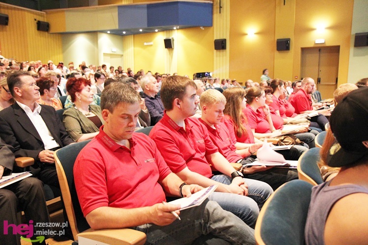 Partnerzy Mielca z Niemiec, Węgier i Francji na wspólnej konferencji