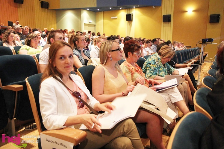 Partnerzy Mielca z Niemiec, Węgier i Francji na wspólnej konferencji