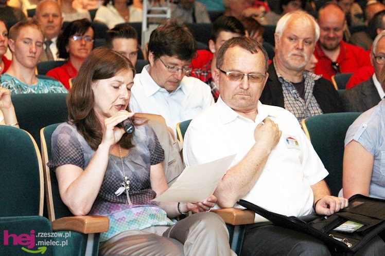 Partnerzy Mielca z Niemiec, Węgier i Francji na wspólnej konferencji
