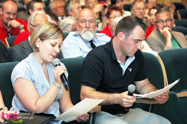 Partnerzy Mielca z Niemiec, Węgier i Francji na wspólnej konferencji