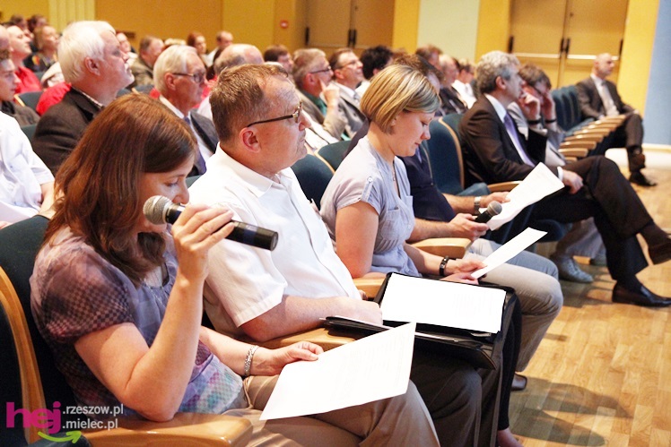 Partnerzy Mielca z Niemiec, Węgier i Francji na wspólnej konferencji