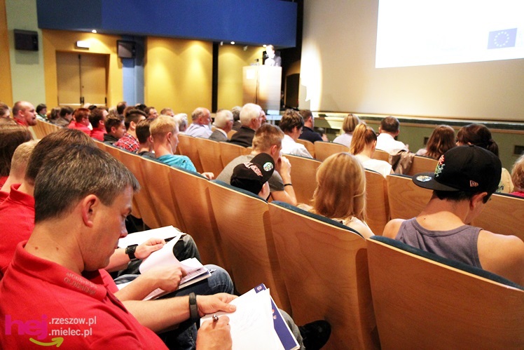 Partnerzy Mielca z Niemiec, Węgier i Francji na wspólnej konferencji